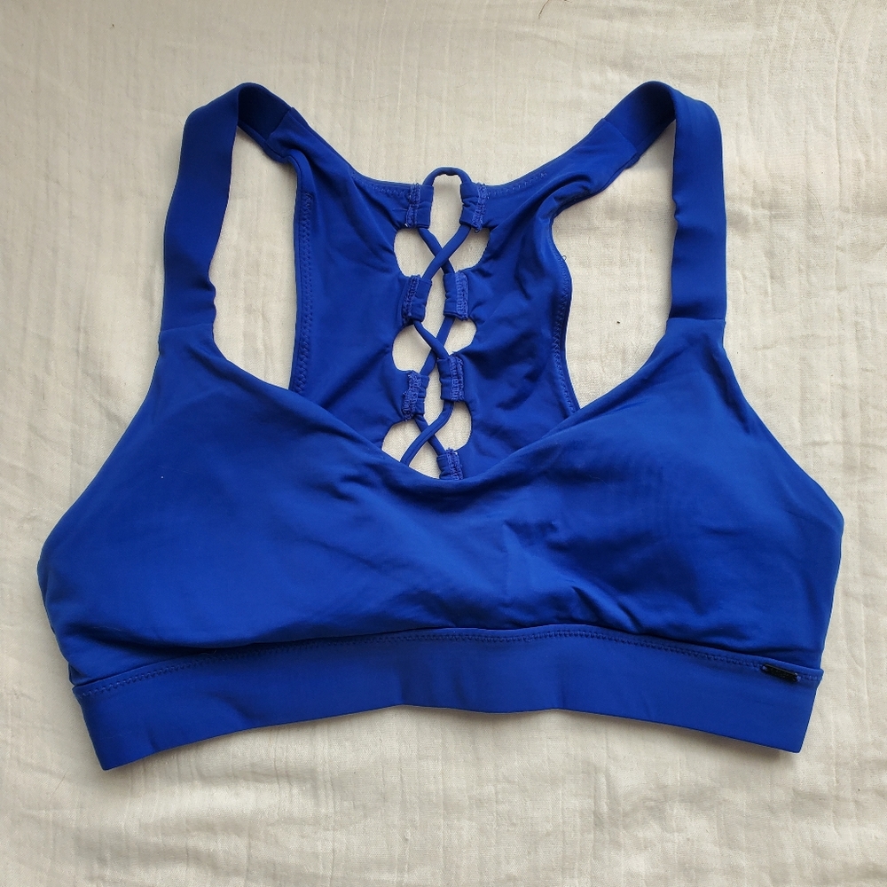 Women's Blue Swim Top
